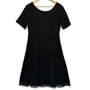 NWT Lookbook Store Dress Special Occasion Knee Length A Line Black Size 0 Medium